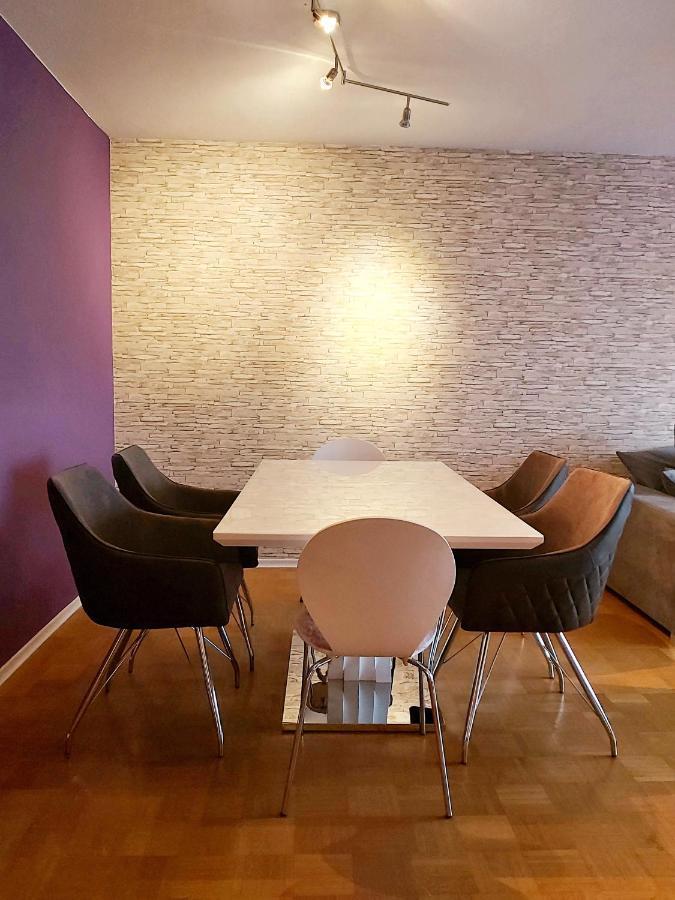 Penthouse "Marc Aurel" - Greatview, Wifi & Netflix Apartment Schweinfurt Bagian luar foto