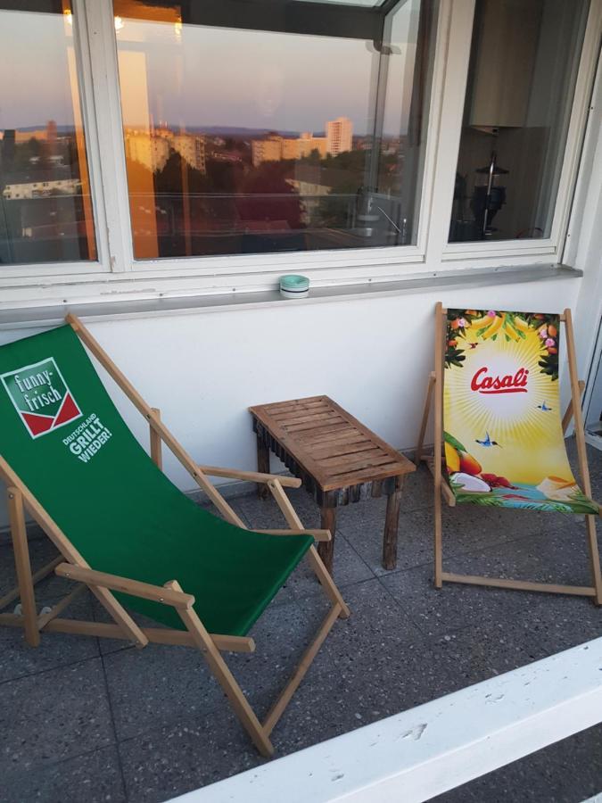 Penthouse "Marc Aurel" - Greatview, Wifi & Netflix Apartment Schweinfurt Bagian luar foto